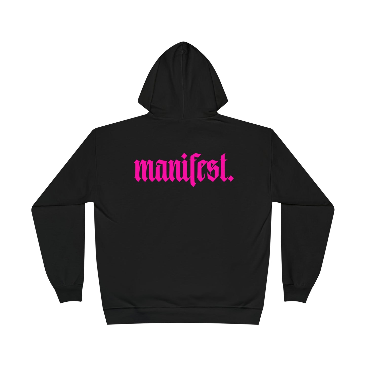 Manifest™ members Hoodie - black (pink edition)