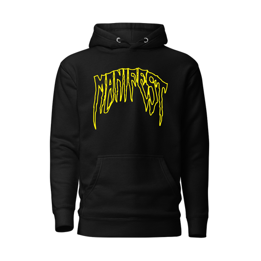 Manifest™ members Hoodie - black (yellow edition)