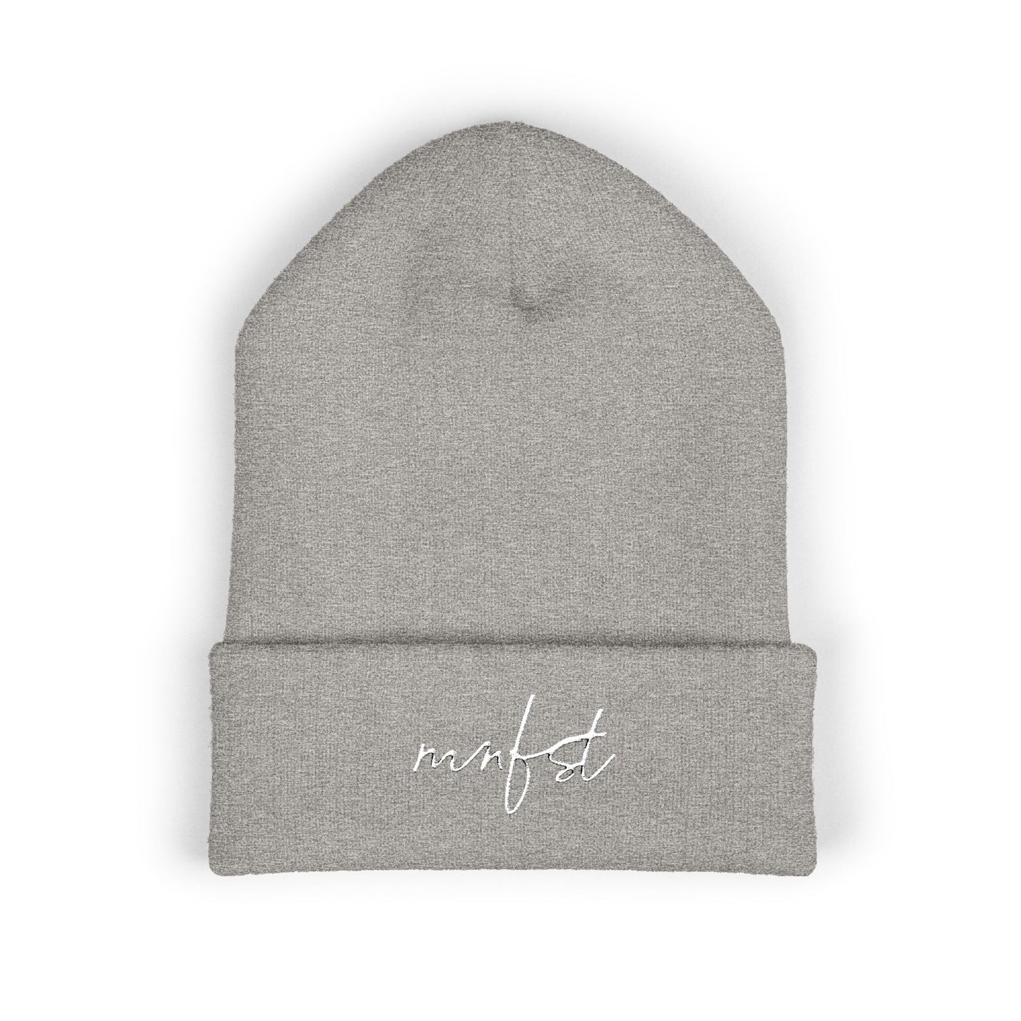 Script Cuffed Beanie