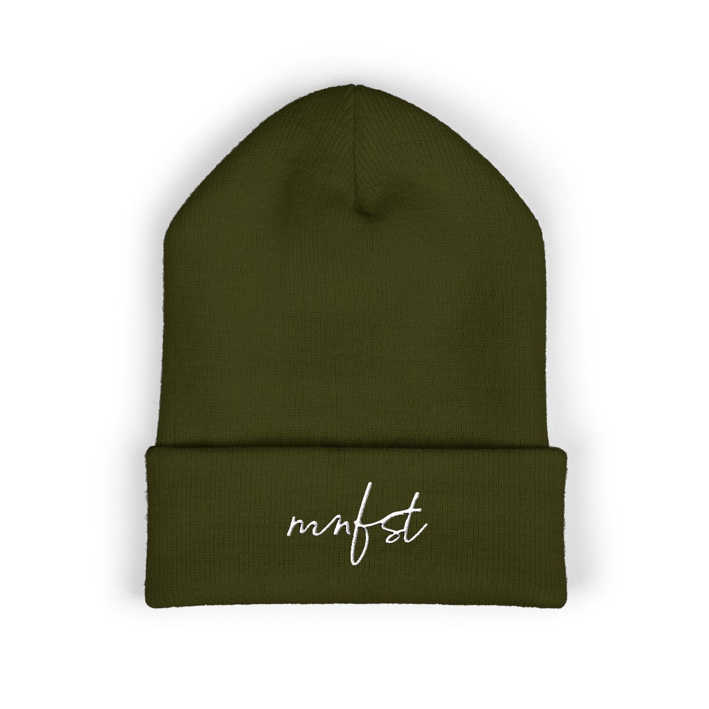 Script Cuffed Beanie
