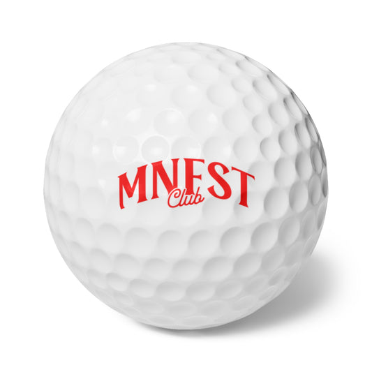 Club Golf Balls, 6pcs