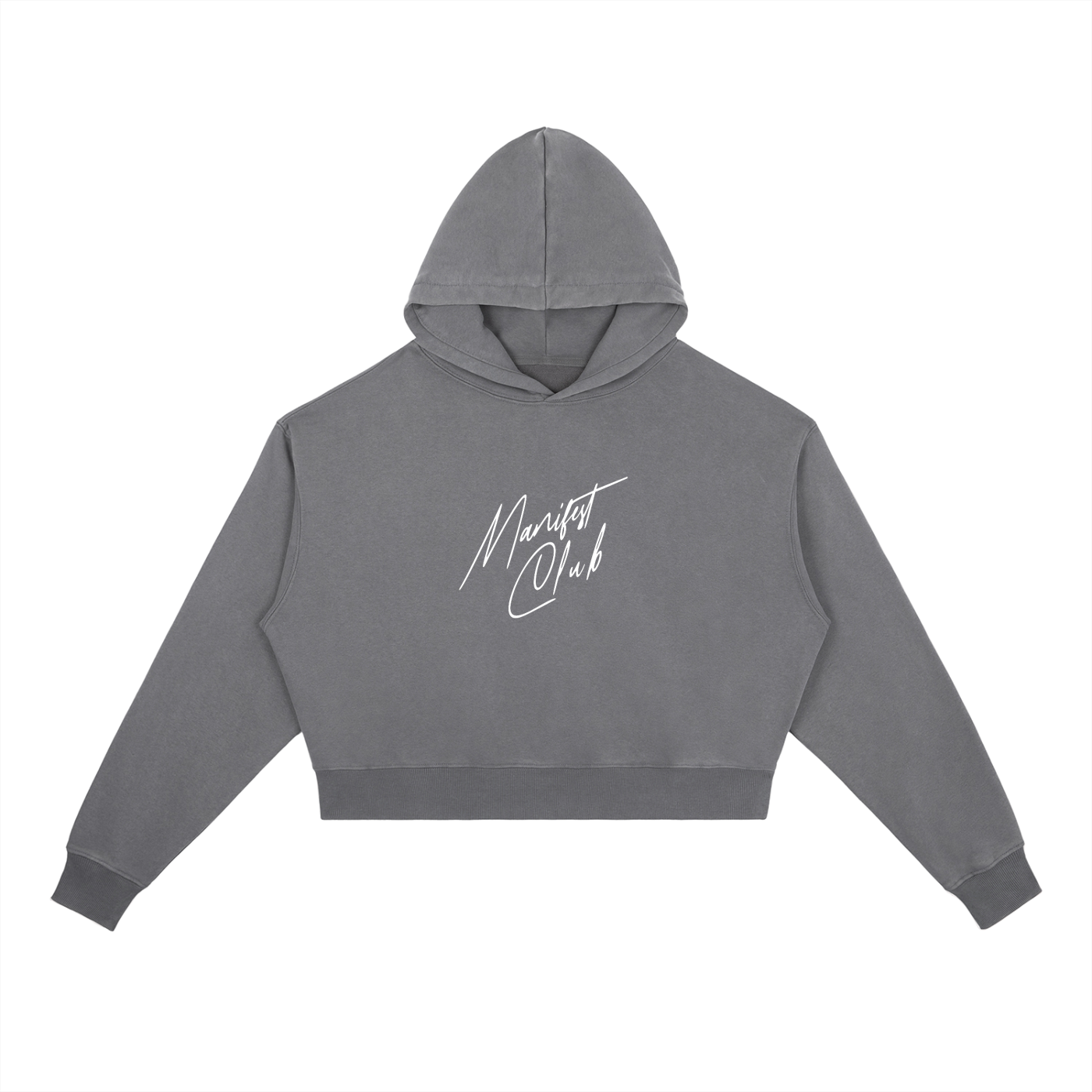 Manifest Club Crop Hoodie