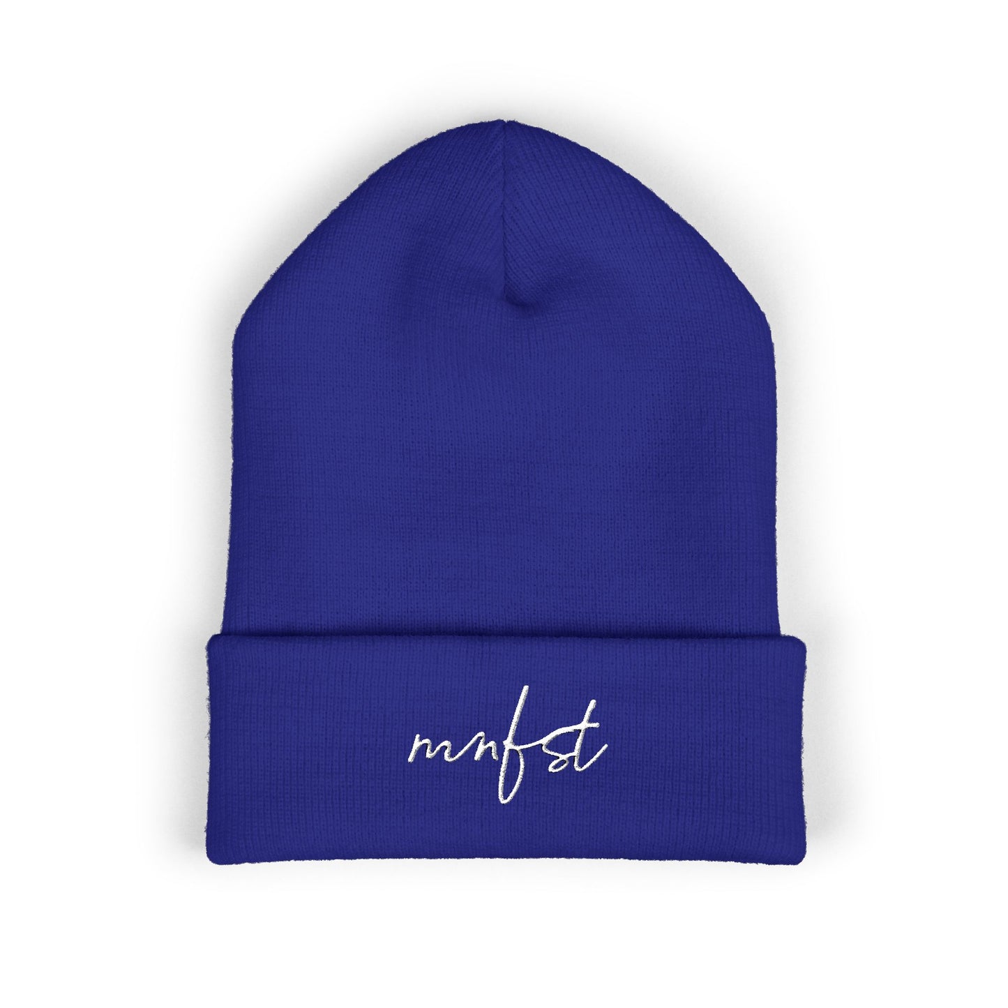Script Cuffed Beanie