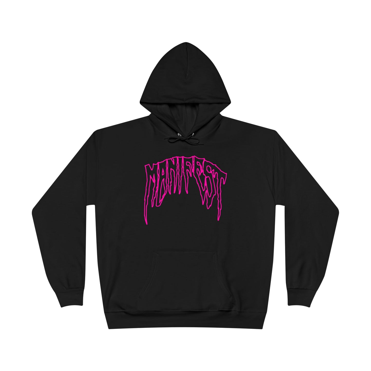 Manifest™ members Hoodie - black (pink edition)