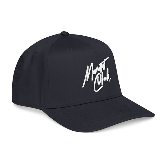 Black Manifest Club Script Cap