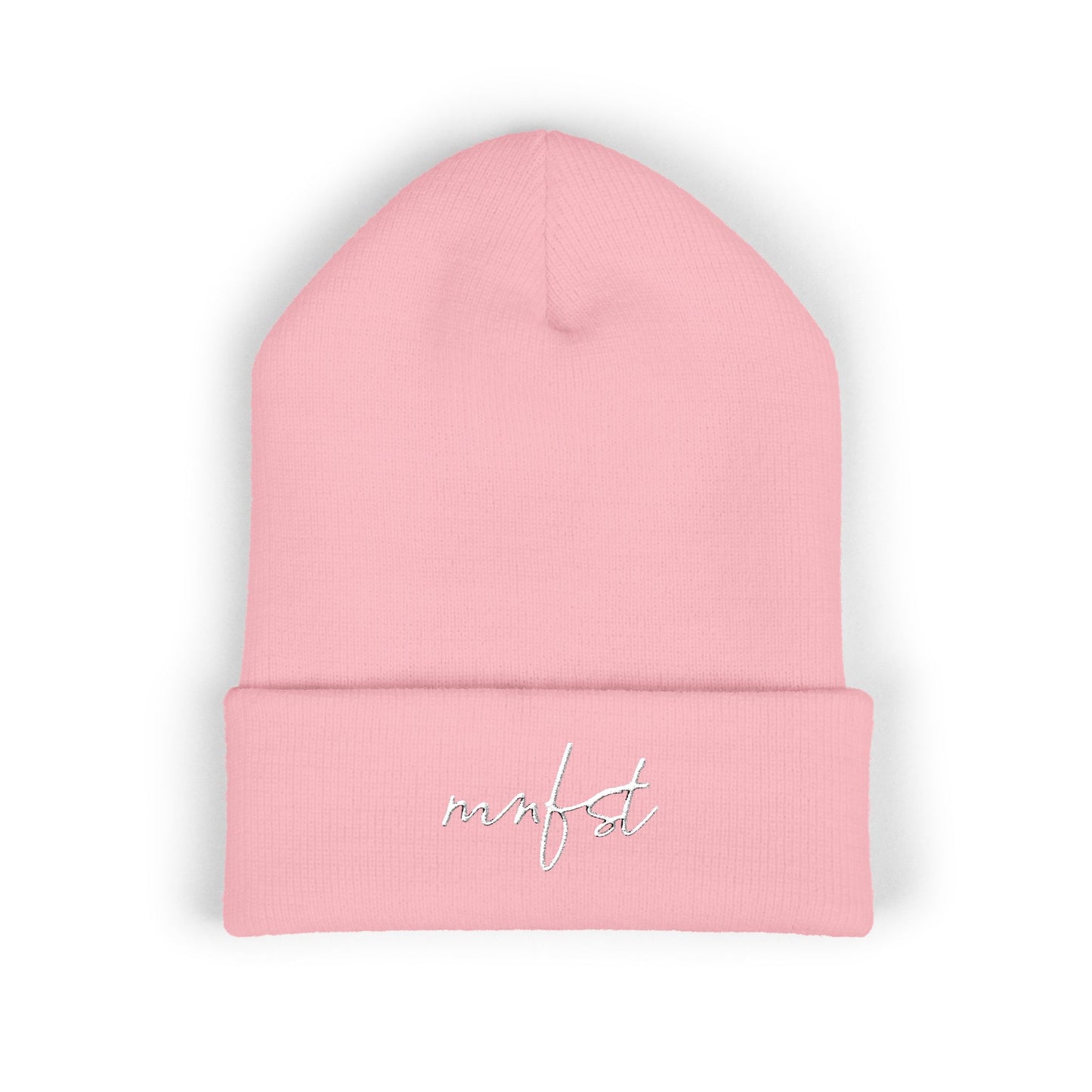 Script Cuffed Beanie