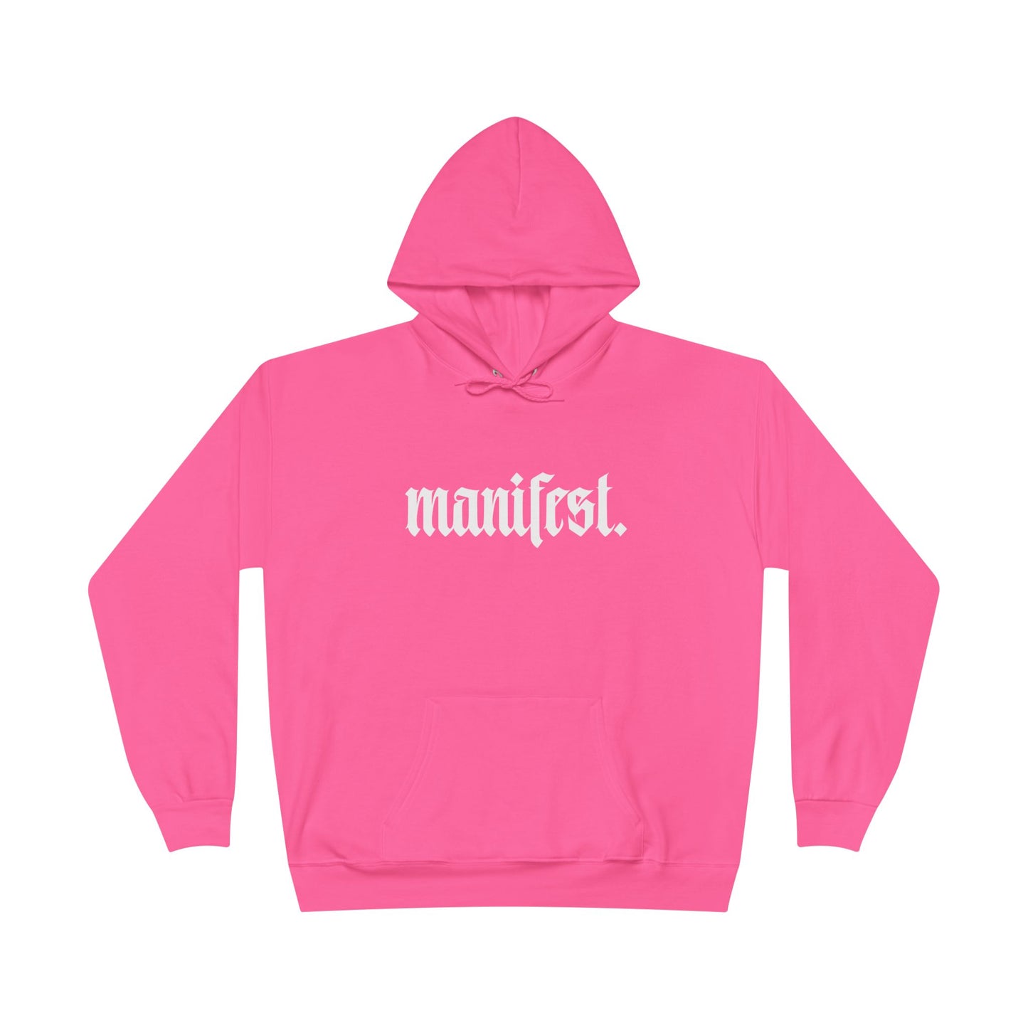 Manifest™ Hoodie - pink (white edition)