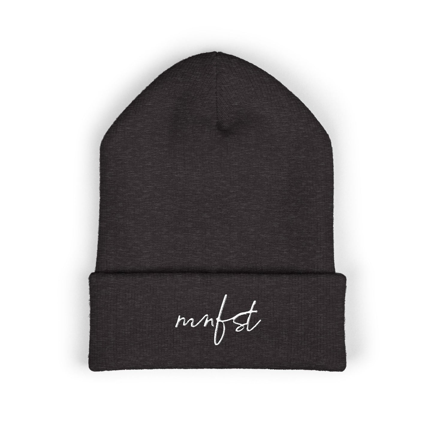 Script Cuffed Beanie