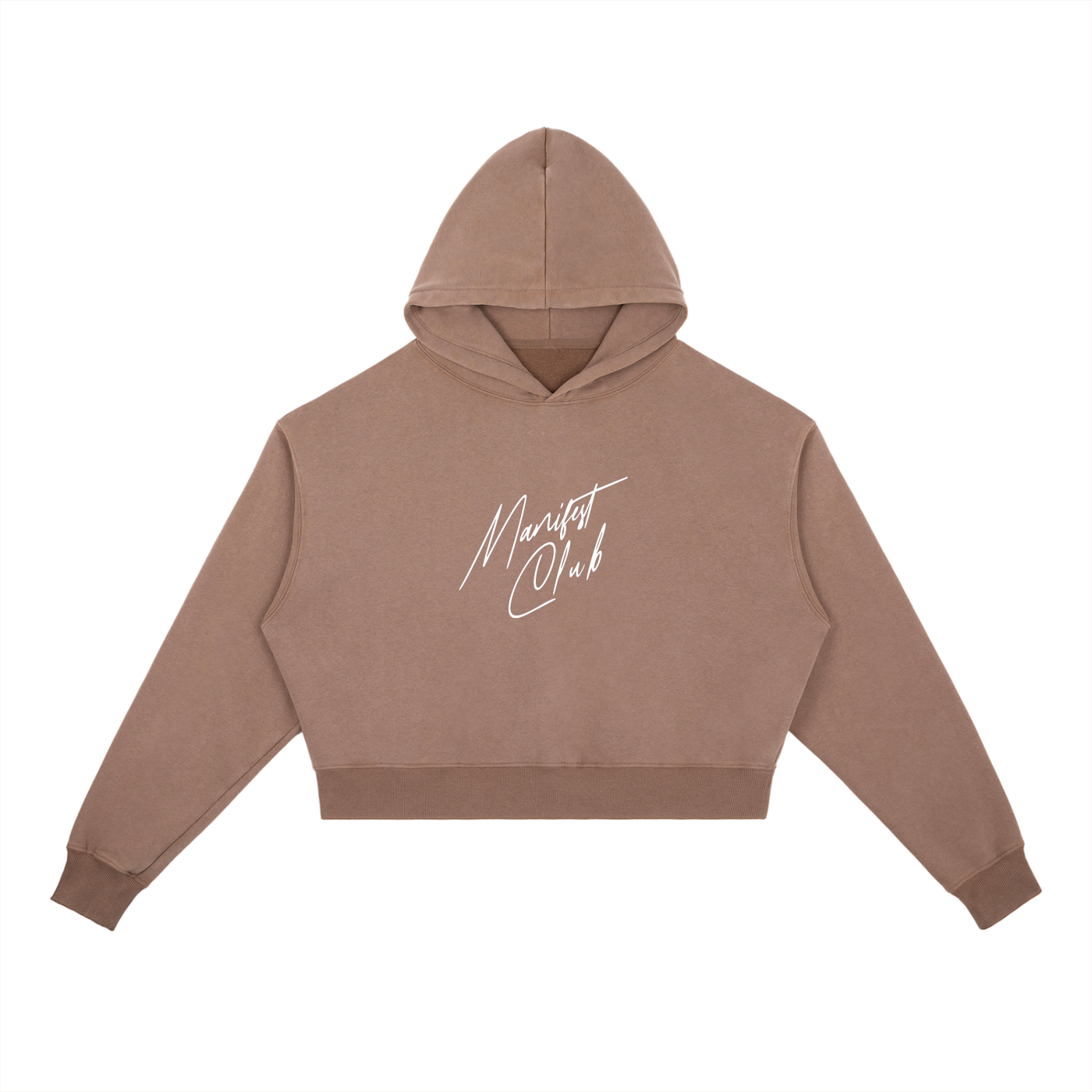 Manifest Club Crop Hoodie