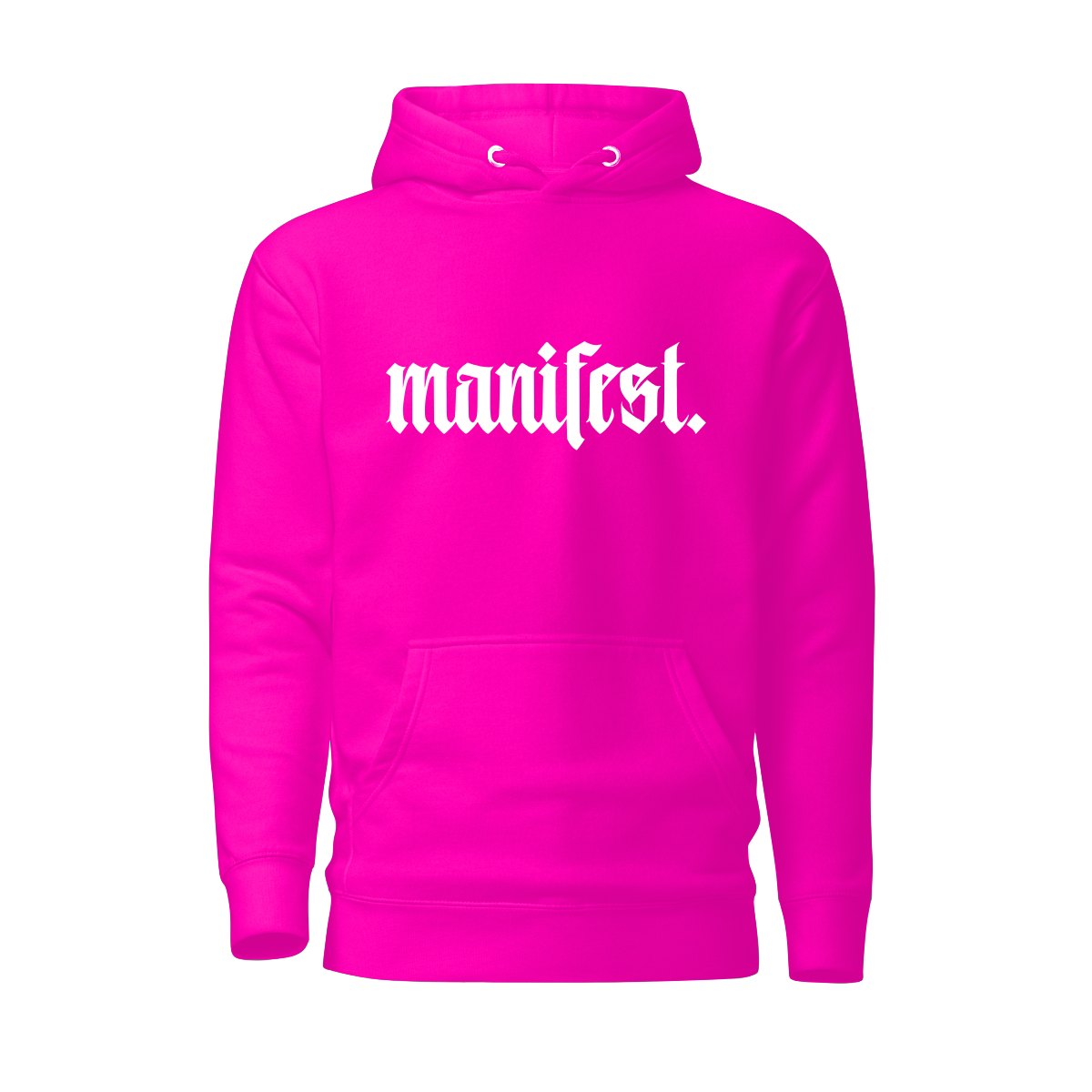Manifest™ Hoodie - pink (white edition)
