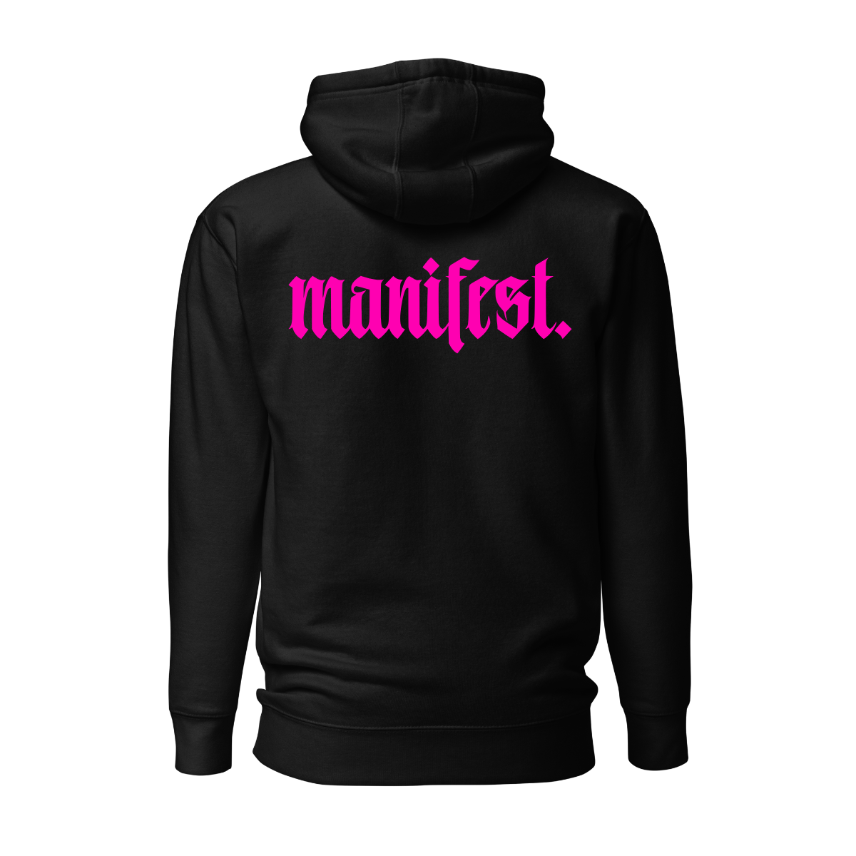 Manifest™ members Hoodie - black (pink edition)