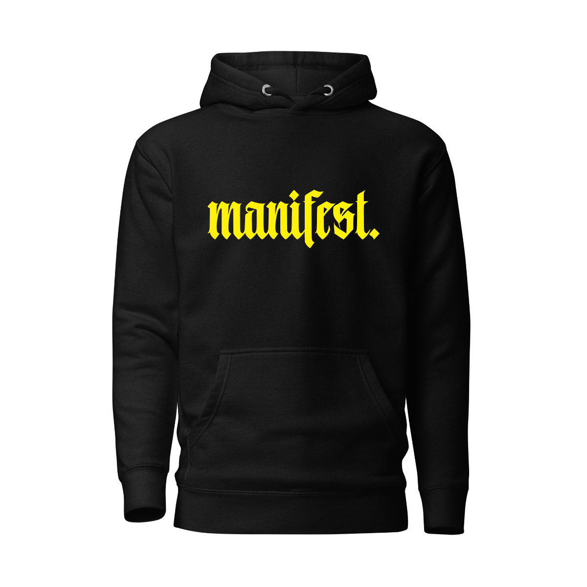 Manifest™ Hoodie - black (yellow edition)