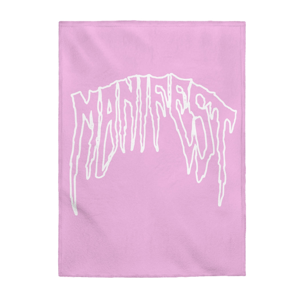 Manifest ™ Plush Blanket - pink