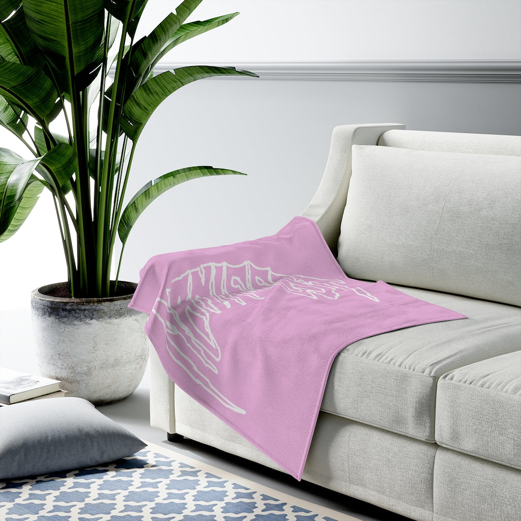 Manifest ™ Plush Blanket - pink