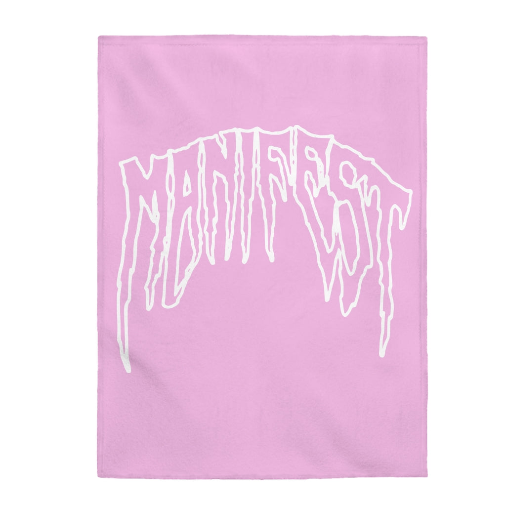 Manifest ™ Plush Blanket - pink
